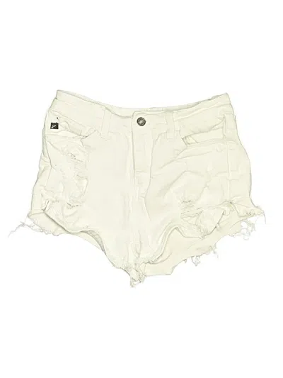 Pre-owned Kancan Jeans Shorts In White