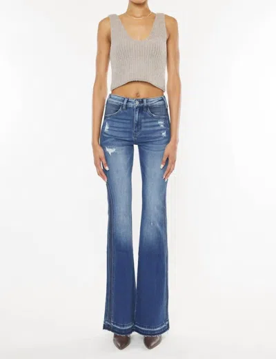 Kancan Juliana Denim Bootcut Jeans In Dark Wash