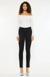 Kancan Julija Essentials High Rise Super Skinny Jeans In Blue