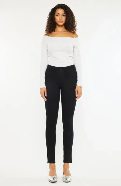 Kancan Julija Essentials High Rise Super Skinny Jeans In Blue
