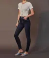 Kancan Kalista High Rise Super Skinny Jean In Dark Wash In Blue