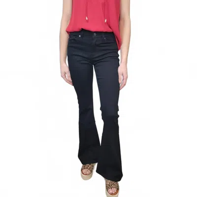 Kancan Kimmy Flares Jeans In Black