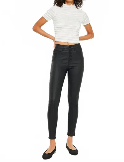 Kancan Lilah High Rise Skinny Jeans In Black
