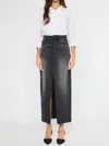 Kancan Outlaw Maxi Skirt In Midnight In Black