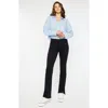 Kancan Mai Mid Rise Y2k Bootcut Jeans In Black