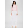 Kancan Mai Mid Rise Y2k Bootcut Jeans In White