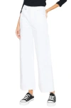 Kancan Mara Ultra High Rise 90s Wide Leg Jeans In White