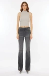 Kancan Margaret High Rise Bootcut Jeans In Gray