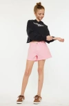 Kancan Melly High Rise Shorts In Black