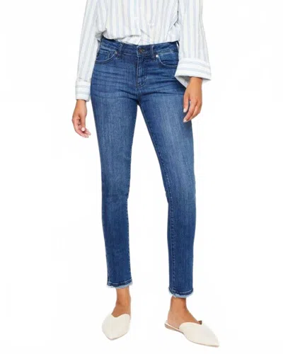 Kancan Midrise Skinny Jeans In Medium Blue