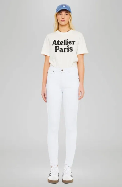 Kancan Misa Essentials High Rise Super Skinny Jeans In White