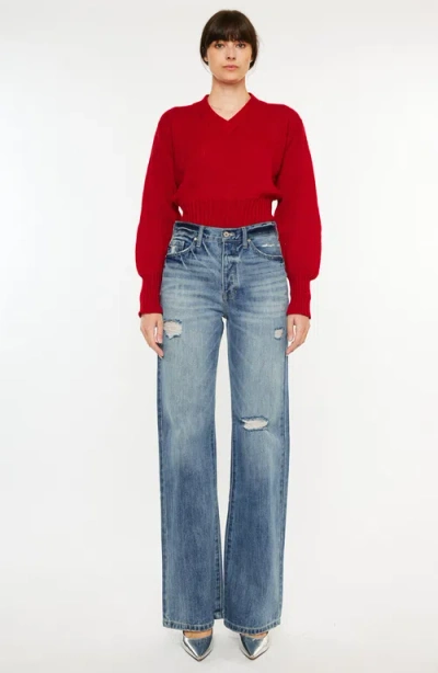 KANCAN KANCAN MONTANA ULTRA HIGH RISE 90'S FLARE JEANS