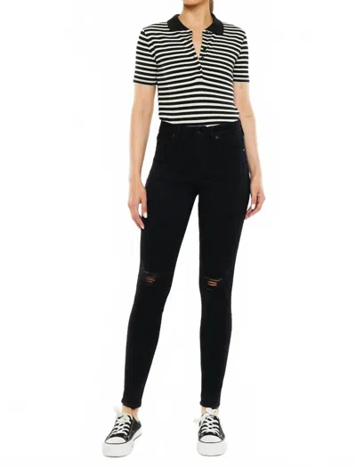 Kancan Naya High Rise Skinny Jean In Black