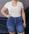 Kancan Nina Shorts - Plus In Dark Blue