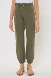 Kancan Poppy Mom Jogger Jeans In Green