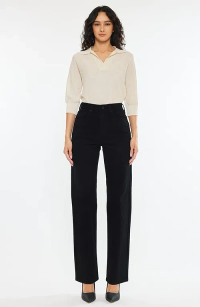 KANCAN KANCAN PRINCESS HIGH RISE TRUE STRAIGHT LEG JEANS