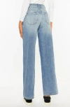 Kancan Promise High Rise Wide Leg Jeans In Medium Wash