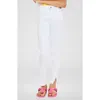 Kancan Rio High Rise Ankle Skinny Jeans In White