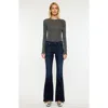 Kancan Samuel Mid Rise Flare Jeans In Blue