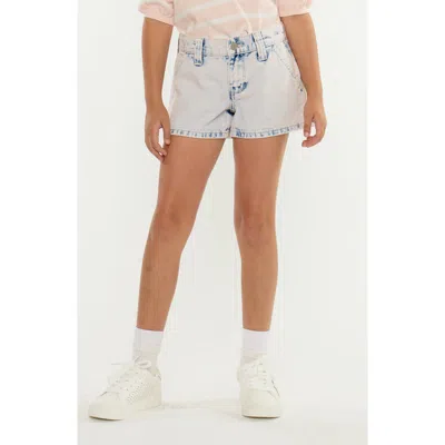 Kancan Kids'  Scarlett Mid Rise Shorts In Blue