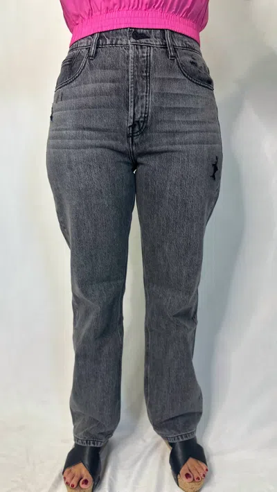 Kancan Shadow Jeans In Grey