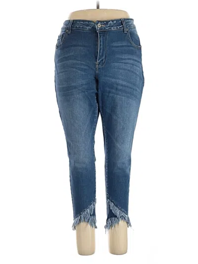 Pre-owned Kancan Signature Jeans In Blue