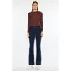 Kancan Star Mid Rise Bootcut Jeans In Blue