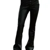 KANCAN STRAIGHT FAUX LEATHER PANTS