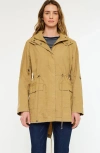Kancan Tarsier Utility Parka Jacket In Yellow