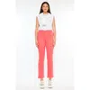 Kancan Tiana High Rise Slim Straight Jeans In Orange
