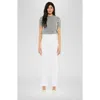 Kancan Tiana High Rise Slim Straight Jeans In White