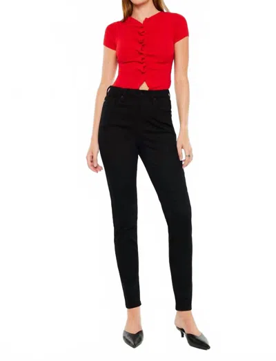 Kancan Ultra Highrise Skinny Jeans In Black