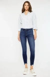 Kancan Willowbrook Essentials Mid Rise Ankle Skinny Jeans In Blue