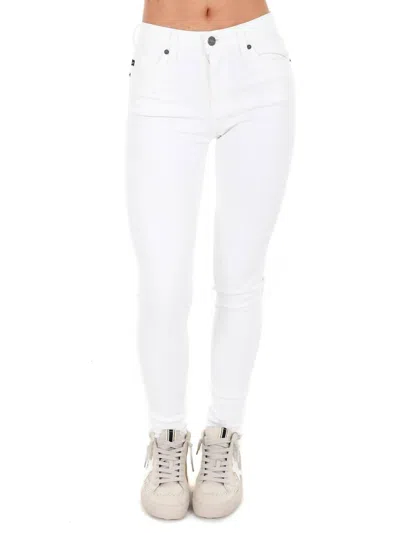 Kancan Win Your Love High Rise Super Skinny Jean In White