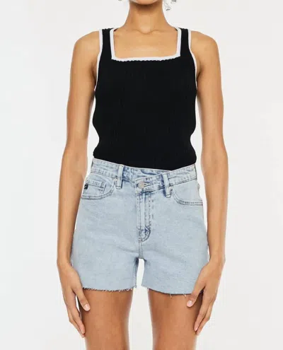 Kancan Women's Crossover Shorts In Black