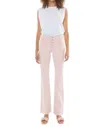 Kancan Ricola High Rise Flare Jean In Light Pink Wash In Pink