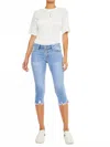 Kancan Women's Mid Rise Jeans In Blue