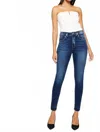 Kancan Julija Essentials High Rise Super Skinny Jeans In Blue