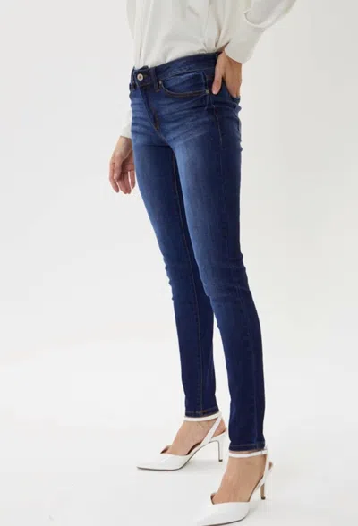 Kancan Women's Skinny Jeans In Blue