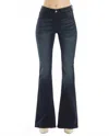 Kancan Constance Essentials High Rise Bootcut Jeans In Blue