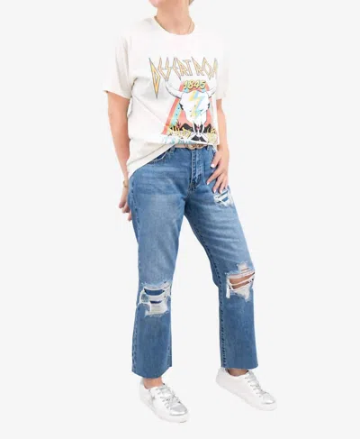 Kancan Women's Ultra High Rise Jeans In Blue