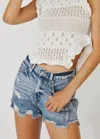 Kancan Wrenlee Shorts In Medium Wash