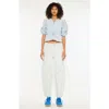 Kancan Yolanda Low Slung Horseshoe Jeans In Light Wash