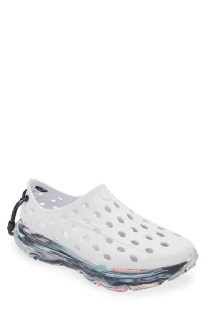 Kane Gender Inclusive Revive Shoe In White/ Navy/ Pink Marble