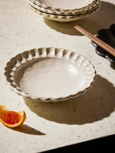 Kaneko Kohyo Coco Ceramic Small Bowls (set Of 4) In White