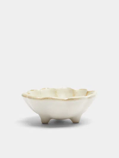 Kaneko Kohyo Rinka Ceramic Condiment Bowls (set Of 4)  Abask Gift Set In Neutral