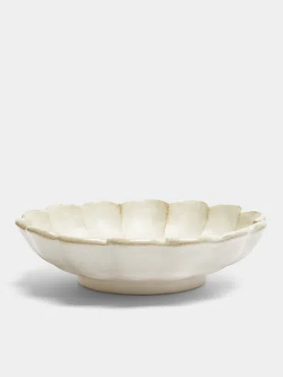 Kaneko Kohyo Rinka Ceramic Large Bowls (set Of 4)  Abask Gift Set In Neutral