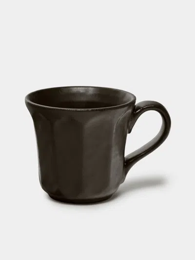 Kaneko Kohyo Rinka Ceramic Mugs (set Of 4)  Abask Gift Set In Brown