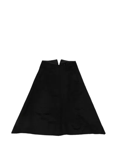 K'ang A-line Zip-fastening Skirt In Blue