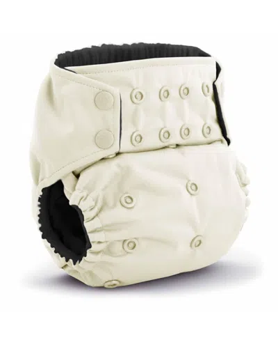Kanga Care Babies' Boys Rumparooz G3 Obv (organic Rayon From Bamboo Velour) One Pocket Cloth Diaper 6-55 Lbs In Almond